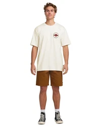 Billabong T-Shirt Rotor Diamond Khaki/Beige/Weiß/Grau/Creme