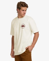 Billabong T-Shirt Rotor Diamond Khaki/Beige/Weiß/Grau/Creme