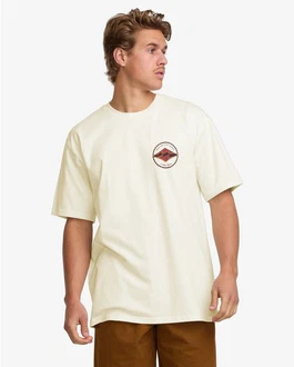 Billabong T-Shirt Rotor Diamond Khaki/Beige/Weiß/Grau/Creme
