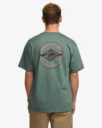Billabong T-Shirt Rotor Diamond Dunkelgrün/Grün