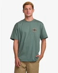 Billabong T-Shirt Rotor Diamond Dunkelgrün/Grün