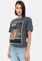 Recovered T-Shirt Star Wars International Poster Blau/Grün/Lila/Dunkelblau