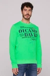 CAMP DAVID Sweater Grün/Neonfarben