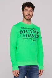 CAMP DAVID Sweater Grün/Neonfarben