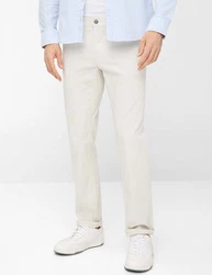 EUREX by BRAX 5-Pocket Hose Style CARLOS Khaki/Grau/Beige