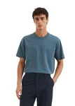 Marc O'Polo T-Shirt aus Bio-Baumwoll-Jersey Blau/Grau/Türkis
