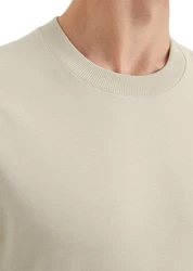 Marc O'Polo T-Shirt aus Bio-Baumwoll-Jersey Khaki