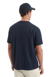 Marc O'Polo T-Shirt aus Bio-Baumwoll-Jersey Dunkelblau/Blau