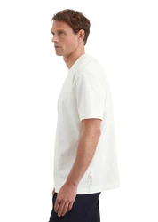 Marc O'Polo T-Shirt aus Bio-Baumwoll-Jersey Weiß/Creme/Khaki