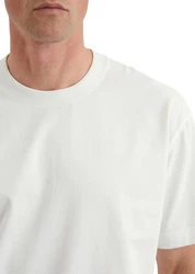 Marc O'Polo T-Shirt aus Bio-Baumwoll-Jersey Weiß/Creme/Khaki