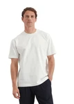 Marc O'Polo T-Shirt aus Bio-Baumwoll-Jersey Weiß/Creme/Khaki