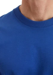 Marc O'Polo T-Shirt aus Bio-Baumwoll-Jersey Blau