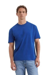 Marc O'Polo T-Shirt aus Bio-Baumwoll-Jersey Blau