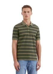 Marc O'Polo Poloshirt Dunkelgrün/Khaki/Grün