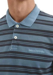 Marc O'Polo Poloshirt Grau/Blau/Hellblau