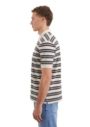 Marc O'Polo Poloshirt Beige/Khaki/Dunkelblau