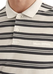 Marc O'Polo Poloshirt Beige/Khaki/Dunkelblau