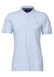 STREET ONE MEN Poloshirt Blau/Hellblau/Weiß