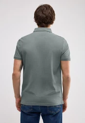 STREET ONE MEN Poloshirt Grün/Dunkelgrün