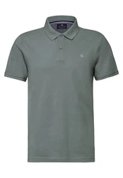 STREET ONE MEN Poloshirt Grün/Dunkelgrün