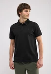 STREET ONE MEN Poloshirt Schwarz