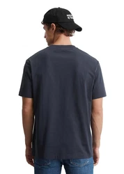 Marc O'Polo DENIM T-Shirt Dunkelblau/Grau/Blau/Dunkelgrau