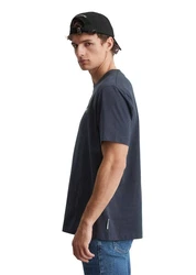 Marc O'Polo DENIM T-Shirt Dunkelblau/Grau/Blau/Dunkelgrau