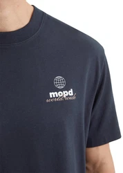 Marc O'Polo DENIM T-Shirt Dunkelblau/Grau/Blau/Dunkelgrau