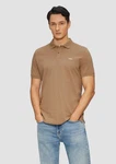 s.Oliver Poloshirt Braun/Khaki/Beige