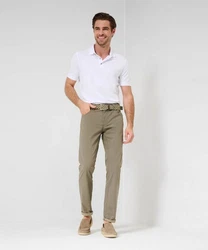 Brax 5-Pocket Hose Khaki/Dunkelgrün