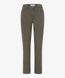 Brax 5-Pocket Hose Khaki/Dunkelgrün
