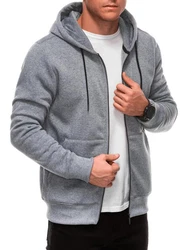 Edoti Kapuzensweatshirt BASIC Hellgrau/Grau/Dunkelgrau/Dunkelblau