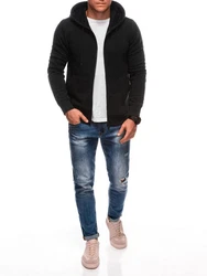 Edoti Kapuzensweatshirt BASIC Schwarz