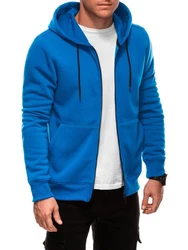 Edoti Kapuzensweatshirt BASIC Blau/Hellblau