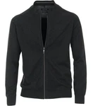 CASAMODA Strickjacke Dunkelgrau/Grau