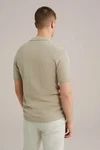 WE Fashion Poloshirt Khaki/Hellgrün/Grün/Dunkelgrün