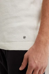 WE Fashion Poloshirt Weiß/Creme/Khaki