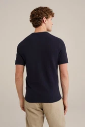 WE Fashion Sweater Dunkelblau/Blau