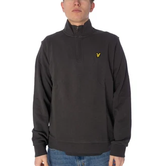 Lyle & Scott Sweatshirt Loopback Quarter Z Braun/Grau/Dunkelbraun/Dunkelgrau/Schwarz/Grün