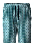 CALIDA Pyjamashorts RMX Sleep Herren Grün/Türkis/Blau