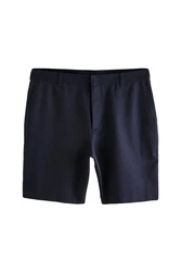 Next Stoffhose Elegante Shorts ohne Bundfalten 