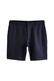Stoffhose Elegante Shorts ohne Bundfalten (1-tlg)