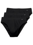 CiTO Slip Herren 3er Pack (3-St) Schwarz/Grau