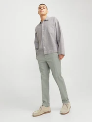 Jack & Jones Chinohose JPSTMarco Fury Khaki/Hellgrün/Grün/Grau/Beige