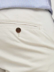 Jack & Jones Chinohose JPSTMarco Fury Weiß/Khaki/Beige/Creme