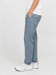 Jack & Jones Chinohose JPSTMarco Fury Blau/Grau/Hellblau