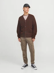 JACK & JONES JJIPAUL JJFLAKE AKM 542 Hose Khaki/Dunkelgrün