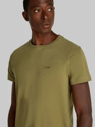 Calvin Klein T-Shirt STRETCH SLIM FIT Dunkelgrün/Khaki/Grün