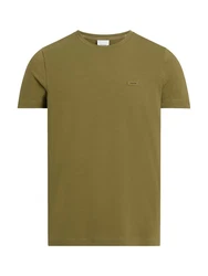 Calvin Klein T-Shirt STRETCH SLIM FIT Dunkelgrün/Khaki/Grün