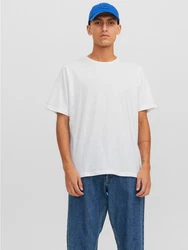 JACK & JONES T-Shirt Under Grau/Hellgrau/Weiß